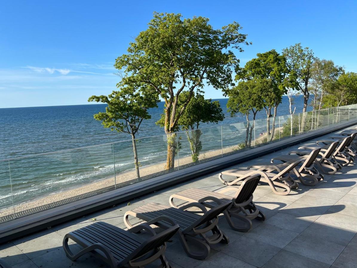 Baltic View Rewal 6-Pax Latte Apartment Bagian luar foto