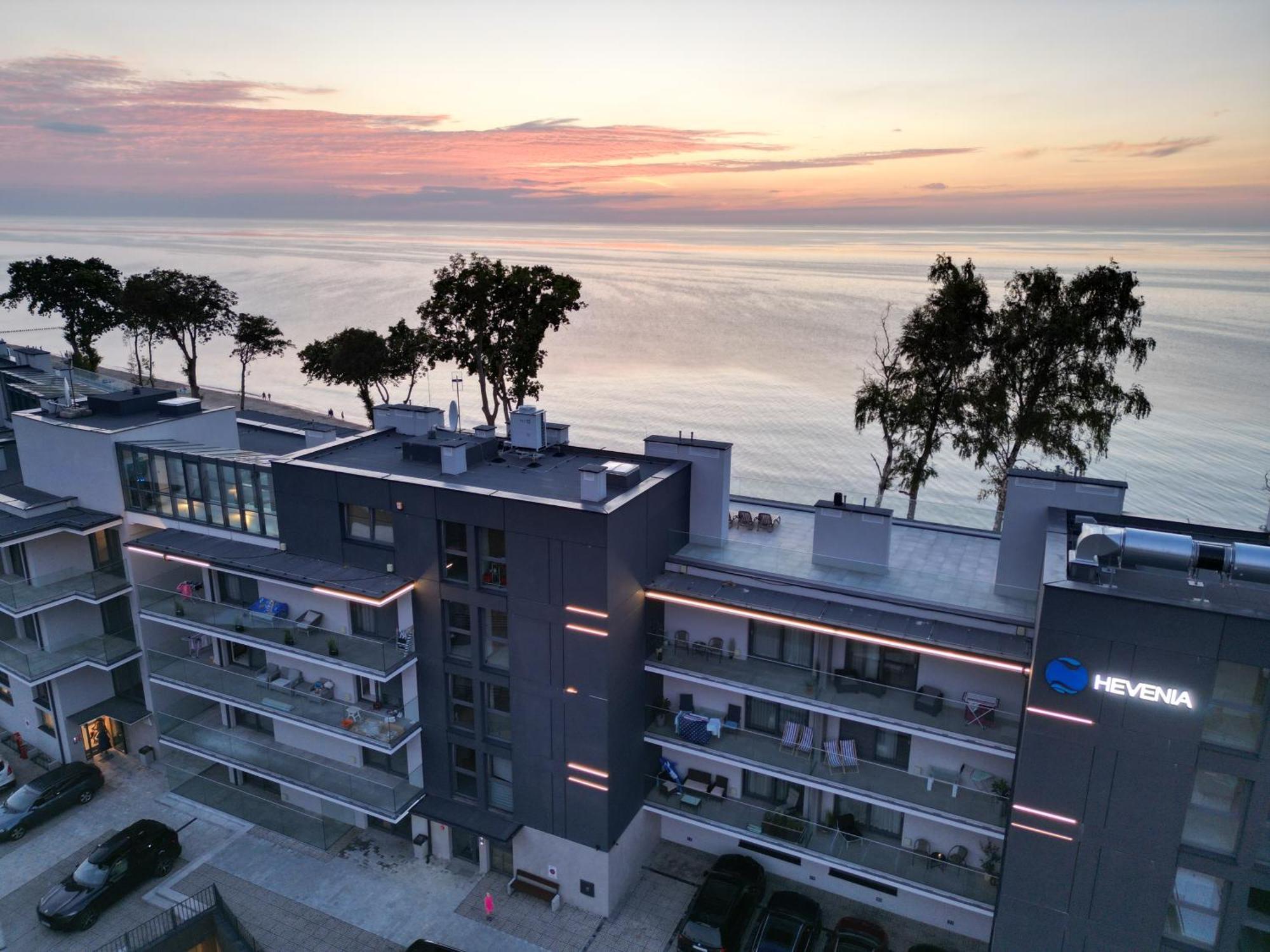 Baltic View Rewal 6-Pax Latte Apartment Bagian luar foto